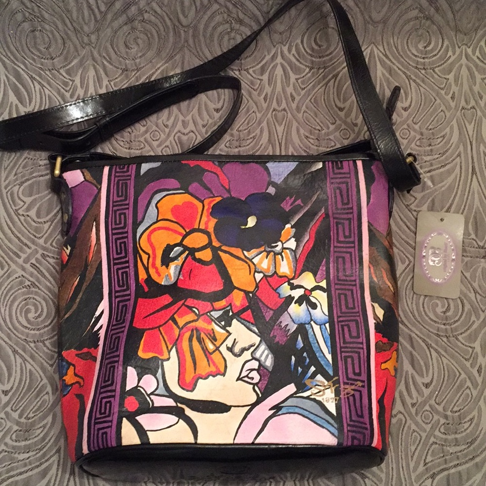 Gorgeous Hand painted Original Sharif bag
